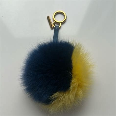 fake fendi fur ball|genuine fendi fur.